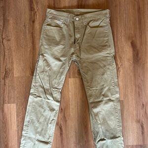 Levi's Tan Chinos Classic Cotton Blend
